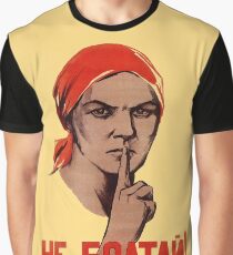 Soviet Treason Poster Graphic T-Shirt