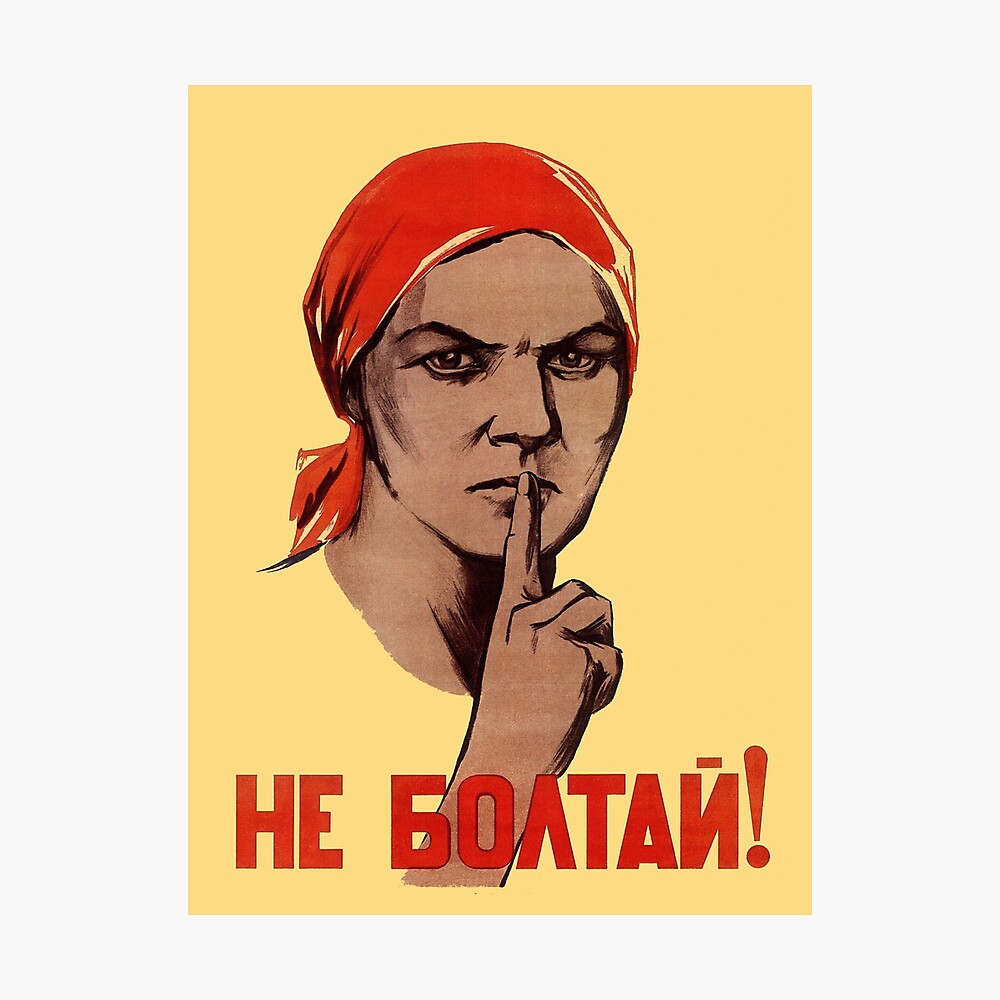 Soviet Treason Poster