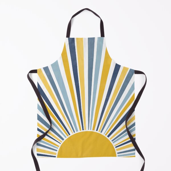Item preview, Blue and Yellow Sun, Sunrise designed and sold by ArticraftShop.
