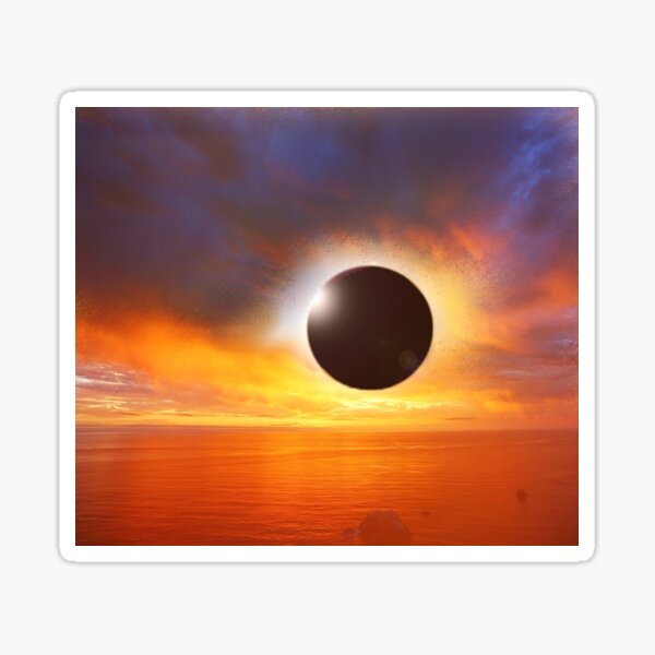 Item preview, Total solar eclipse tshirt  designed and sold by Sereen95.