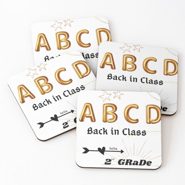 Item preview, ABCD Back in Class Teacher T-shirt designed and sold by mantiss.