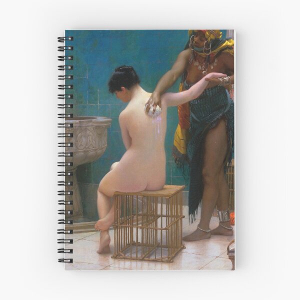 Item preview, Jean-Leon Gerome The Bath (circa 1880–1885) Harem Figurative- Women  The Bath-Turkish Baths designed and sold by TeeARTHY.