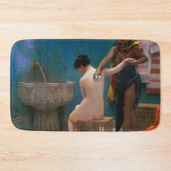 Item preview, Jean-Leon Gerome The Bath (circa 1880–1885) Harem Figurative- Women  The Bath-Turkish Baths designed and sold by TeeARTHY.