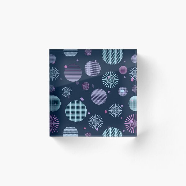 Aperçu de l'œuvre Art de motifs de cercle sans soudure créée et vendue par Craft DartCO.