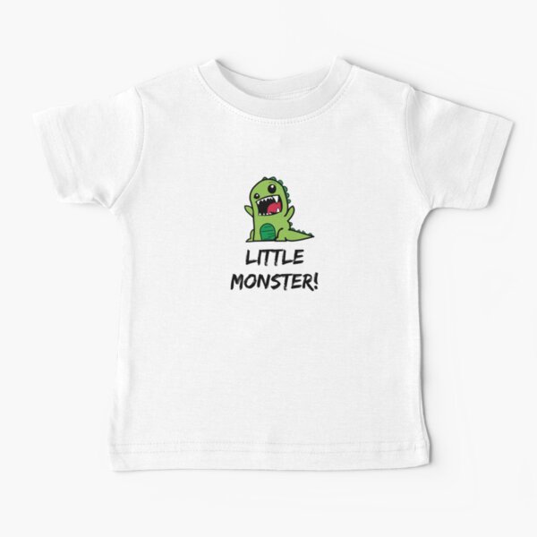 Little Monster Dinosaur! Baby T-Shirt