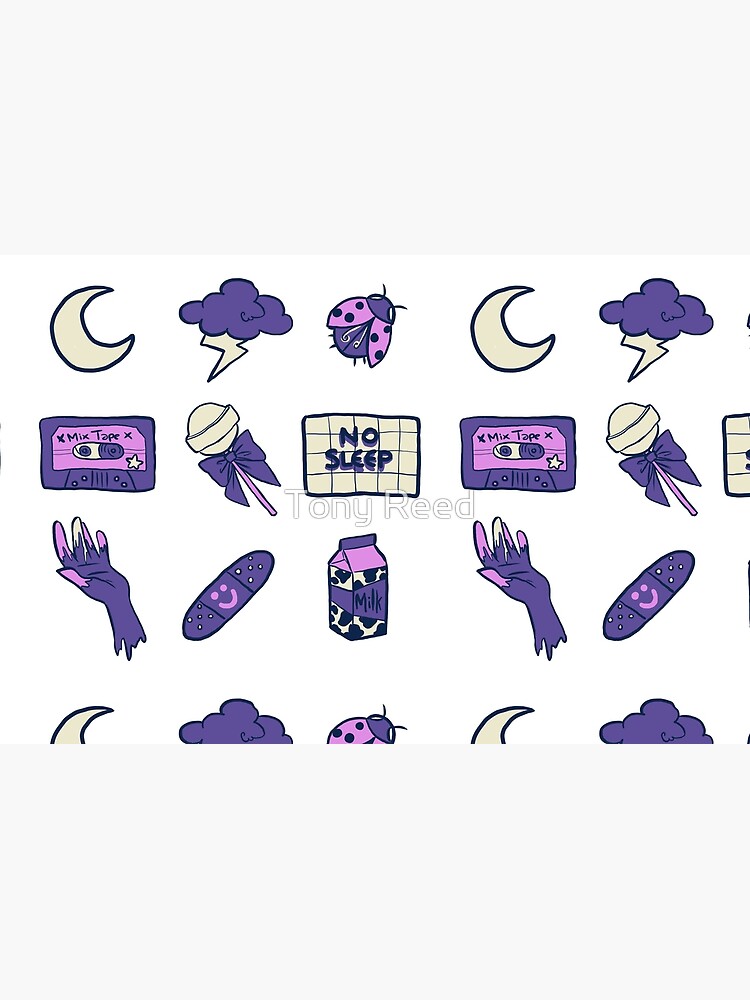 Grunge Aesthetic Purple  Sticker for Sale by Tony Reed