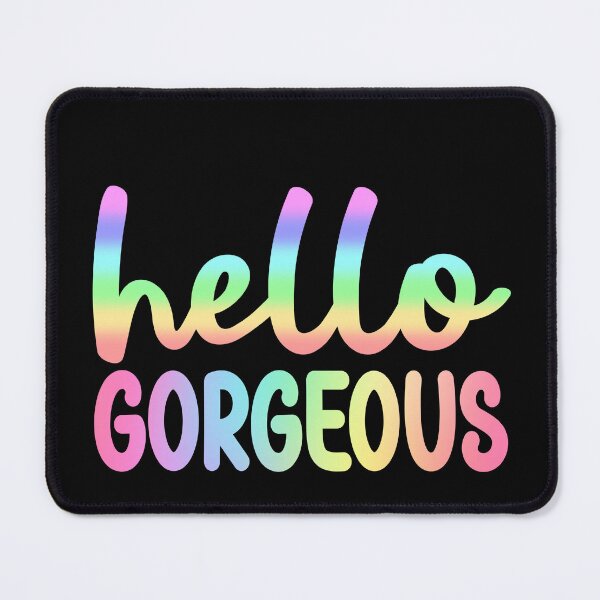 Item preview, Hello Gorgeous 9 - Quote in Script Calligraphy Typography  designed and sold by Cawaiico.