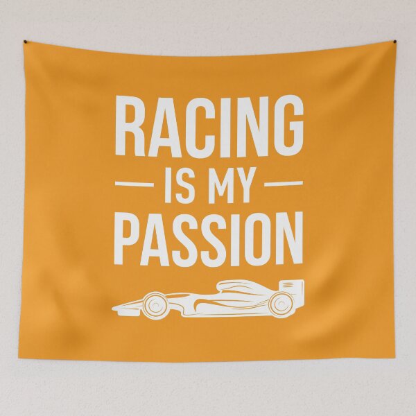 Artikelvorschau, Rennsport ist meine Leidenschaft (Orange BG) entworfen und verkauft von FilipeFerreira.