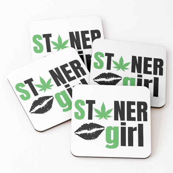 Item preview, Stoner girl weed Cannabis Marijuana  designed and sold by noyomiart.