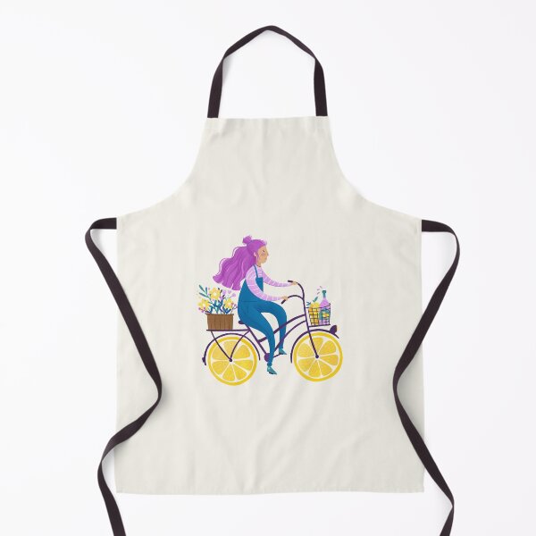 Item preview, Pink lemonade. Girl on bike designed and sold by IrinaOstapenko.