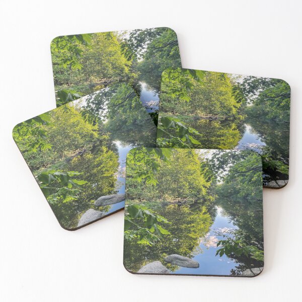Item preview, Hidden Reflecting Creek in Northampton, Massachusetts designed and sold by offdutyplaces.