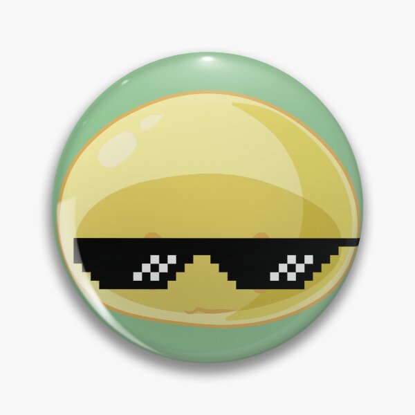 Item preview, MLG Glasses | Cute Thug Life Slime Emote Yellow designed and sold by BBMarioni.