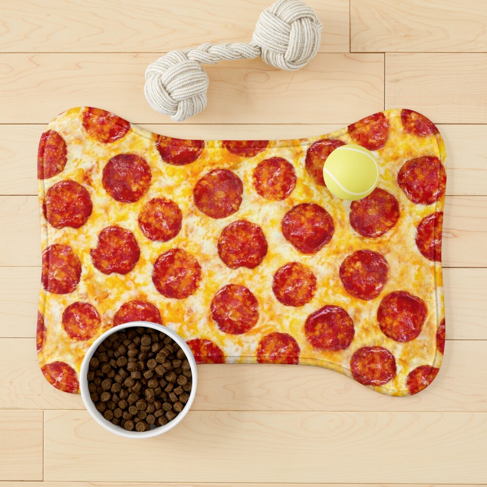 Pepperoni Pizza Throw Blanket