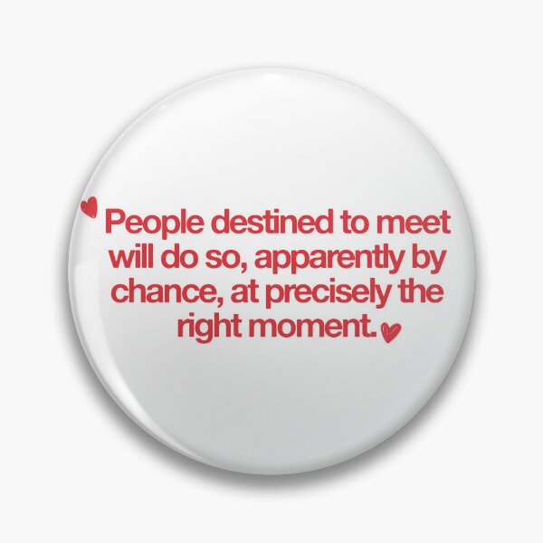 Item preview, people destined to meet  designed and sold by eattheworldraw.
