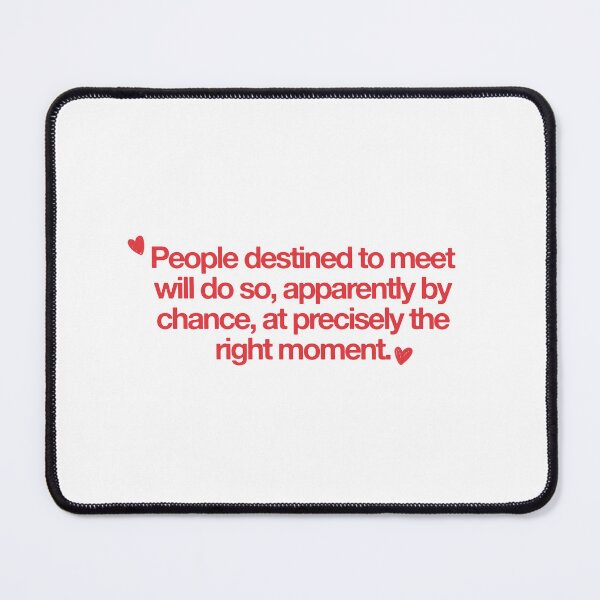 Item preview, people destined to meet  designed and sold by eattheworldraw.
