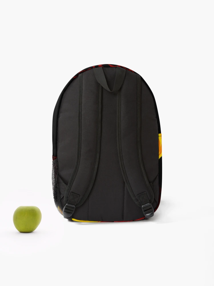 Thumbnail 2 of 3, Backpack, Flaming Raspberry designed and sold by Andrey Prokopenko.