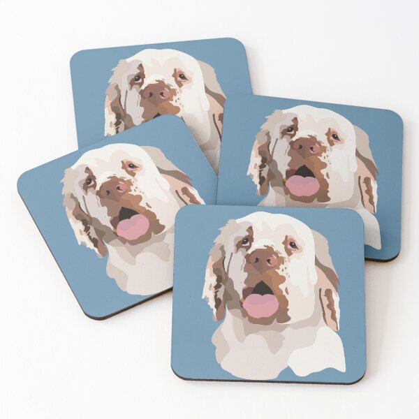 Item preview, Clumber Spaniel designed and sold by Maria-D-Arts.