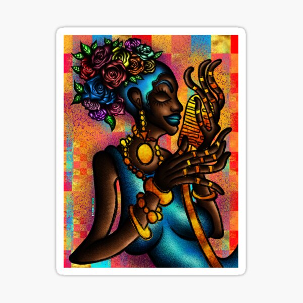 The Soul Singer (Gold Series) Pegatina