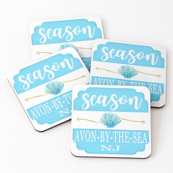 Item preview, AVON BY THE SEA New Jersey Beach Badge designed and sold by NJstateofmine.