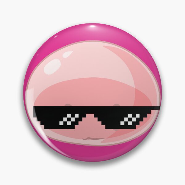 Item preview, MLG Glasses | Cute Thug Life Slime Emote Pink designed and sold by BBMarioni.
