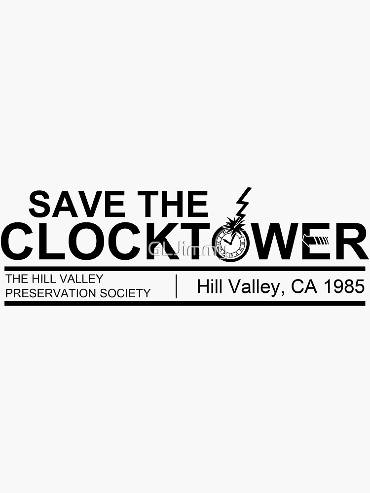 save-the-clock-tower-sticker-for-sale-by-gljimmy-redbubble