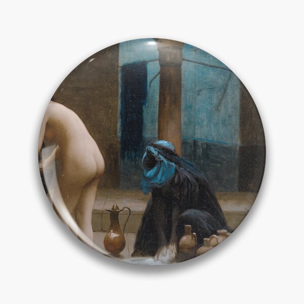 Item preview, Jean-Leon Gerome Harem Figurative- Study For A Maure Bath, Turkish Woman In The Bath designed and sold by TeeARTHY.