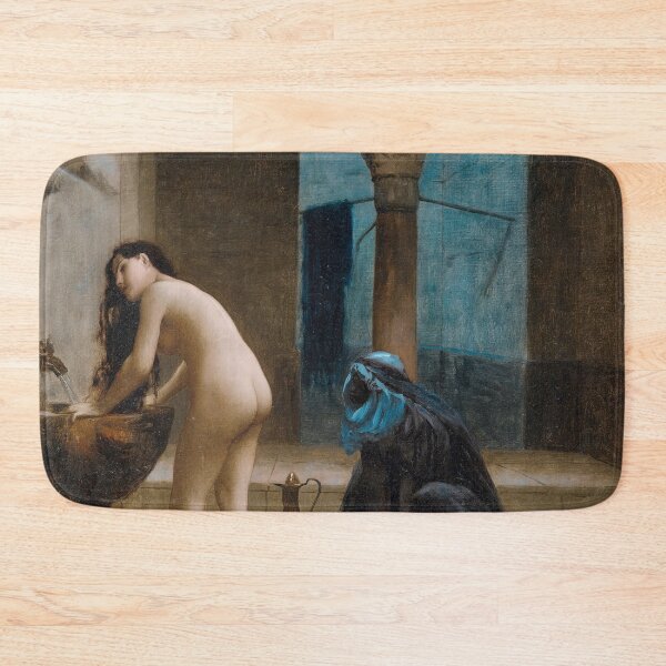 Item preview, Jean-Leon Gerome Harem Figurative- Study For A Maure Bath, Turkish Woman In The Bath designed and sold by TeeARTHY.
