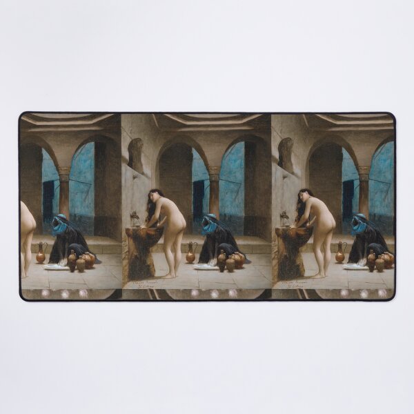 Item preview, Jean-Leon Gerome Harem Figurative- Study For A Maure Bath, Turkish Woman In The Bath designed and sold by TeeARTHY.