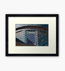 Detail, Shah-i-Zinda Framed Print