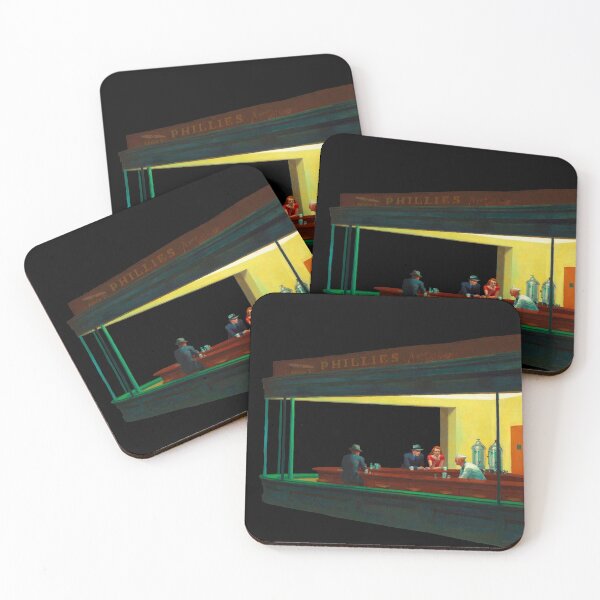 Item preview, Nighthawks by Edward Hopper designed and sold by ArtOfSilentium.