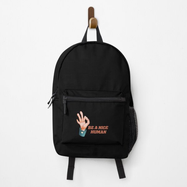 Item preview, Be a nice human designed and sold by Mr Wolf.