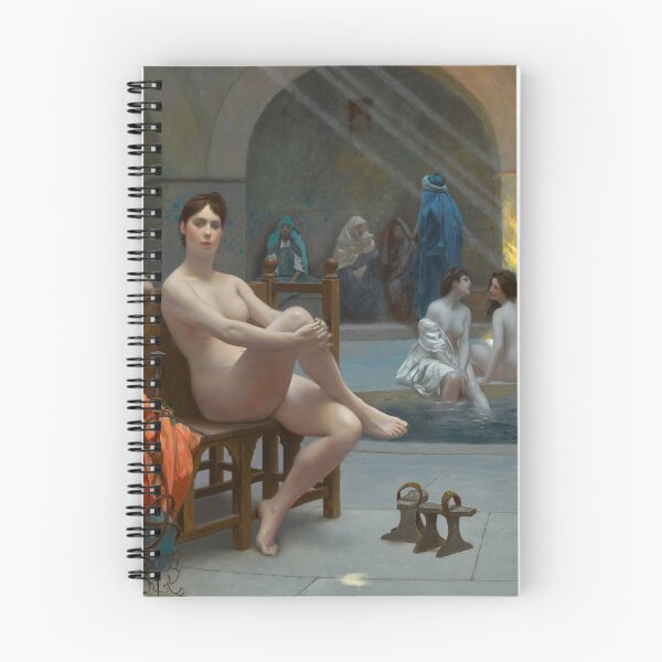 Item preview, Jean-Leon Gerome -The Women's Bath -Harem Figurative- Study For A Maure Bath, Turkish Woman In The Bath designed and sold by TeeARTHY.