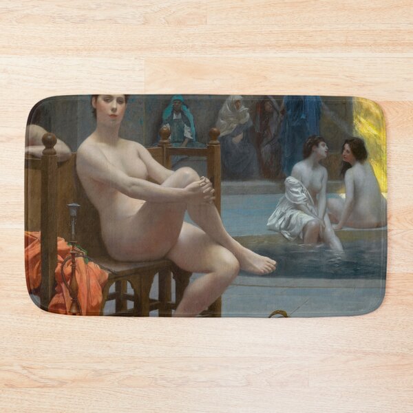 Item preview, Jean-Leon Gerome -The Women's Bath -Harem Figurative- Study For A Maure Bath, Turkish Woman In The Bath designed and sold by TeeARTHY.
