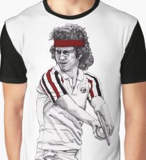 Tennis Mcenroe Grafik T-Shirt