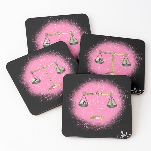 Item preview, Skull Themed Zodiac Set: Libra designed and sold by salemalexis.
