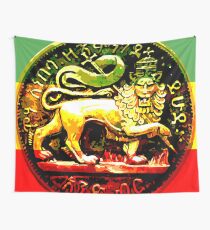 Jah Rastafari Alter Löwe von Judah Design Wandbehang