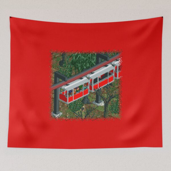 Item preview, RollerCoaster Tycoon RCT 1 - Suspended Monorail designed and sold by vortiene.