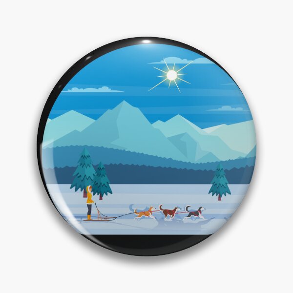 Item preview, Dog Sled Rider Shirt designed and sold by MAZARDA.