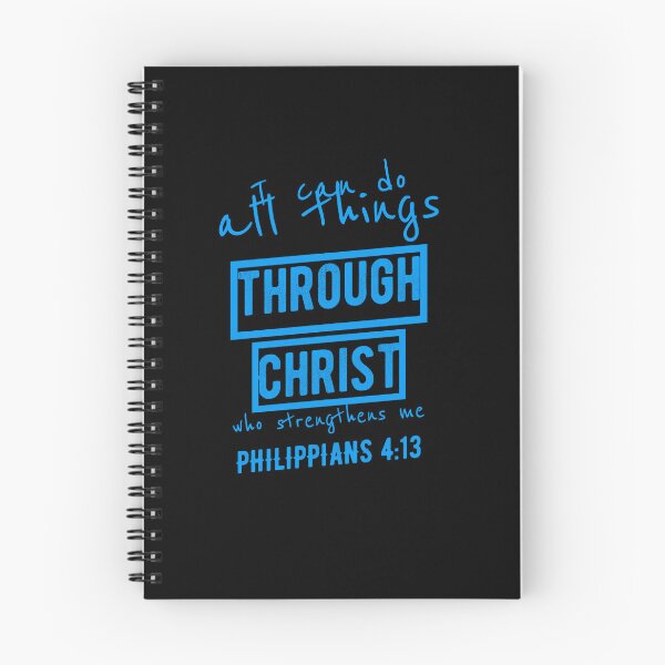 Item preview, I Can Do All Things Through Christ - Inspirational Bible Verse designed and sold by macfriends.