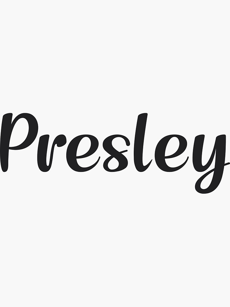 “Presley” Sticker for Sale by 99Posters | Redbubble
