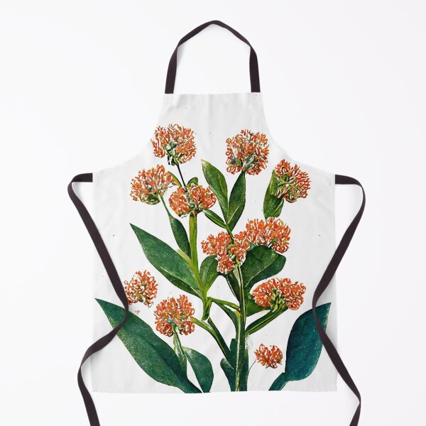Item preview, Asclepias Curassavica Flower Retro Wall Art designed and sold by betternotes.