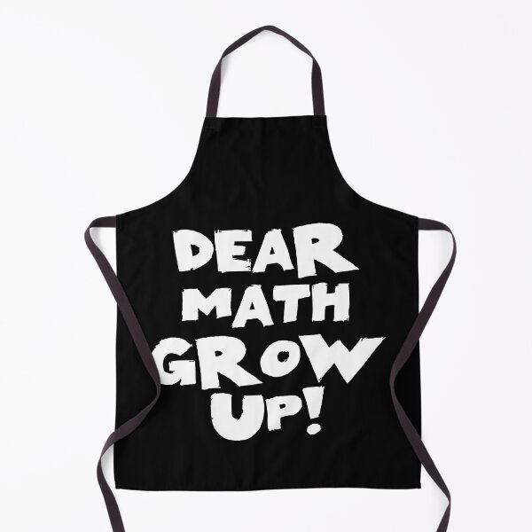 Item preview, Dear Math, Grow up!  designed and sold by Meepuruproject.