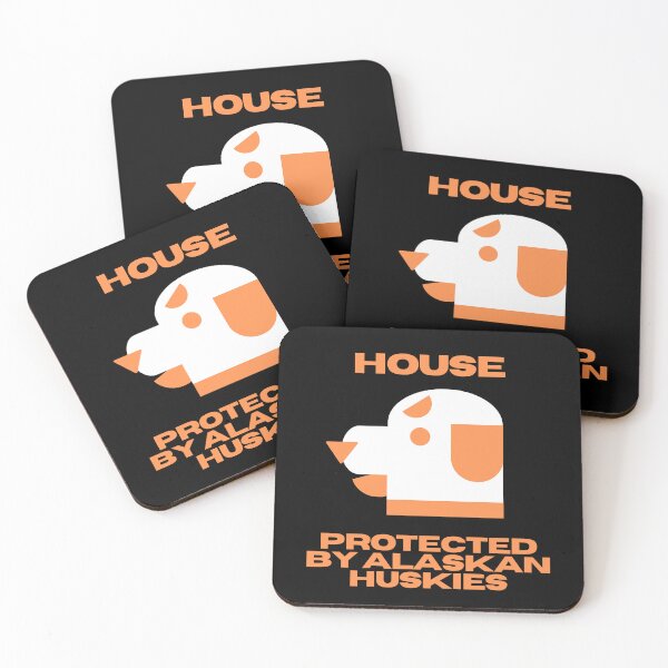 Item preview, House Protected By Alaskan Huskies  designed and sold by Hallamalla.