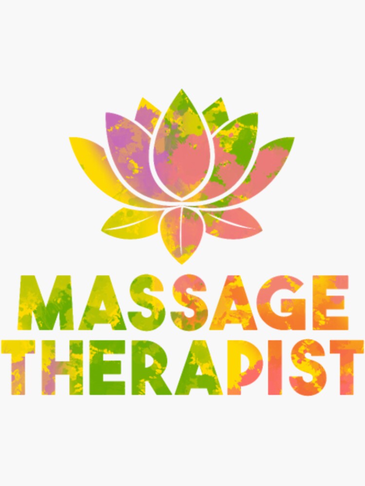 Massage Therapist Massage Therapist Sticker For Sale By Abcdwaki Redbubble 7238