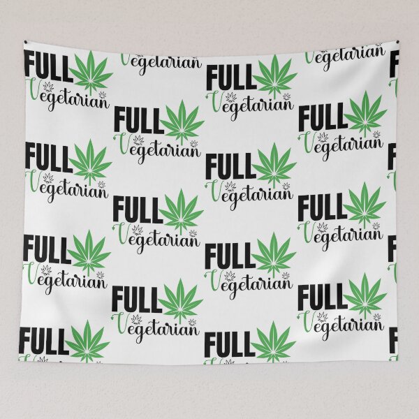 Item preview, Full vegetarian weed | Marijuana | Cannabis T Shirt | weed limit 420 designed and sold by noyomiart.