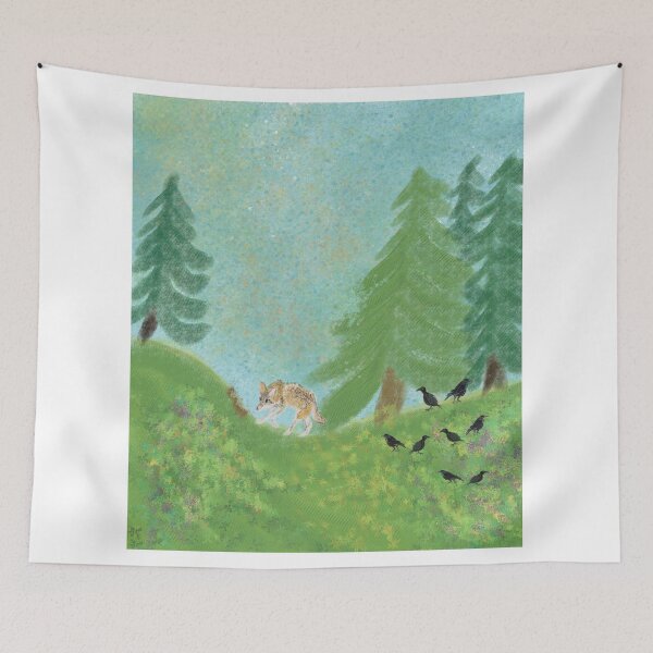 Item preview, Wandering Eastern Wolf designed and sold by NatureDesigned.
