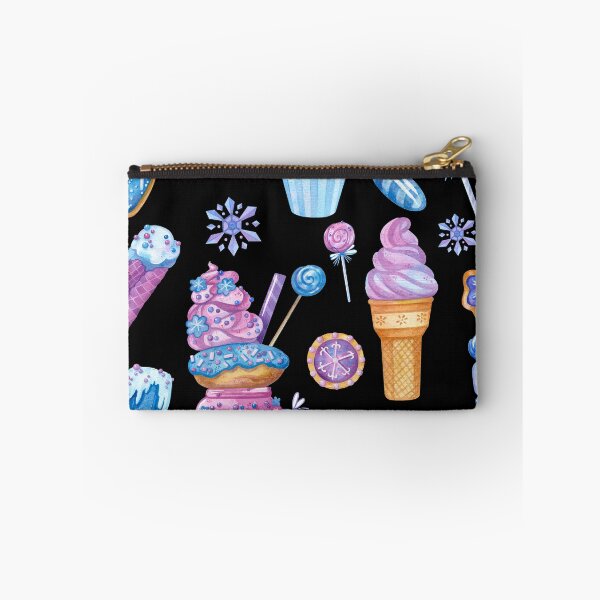 Item preview, Watercolour cupcake desserts pattern designed and sold by Vavilonskaya.