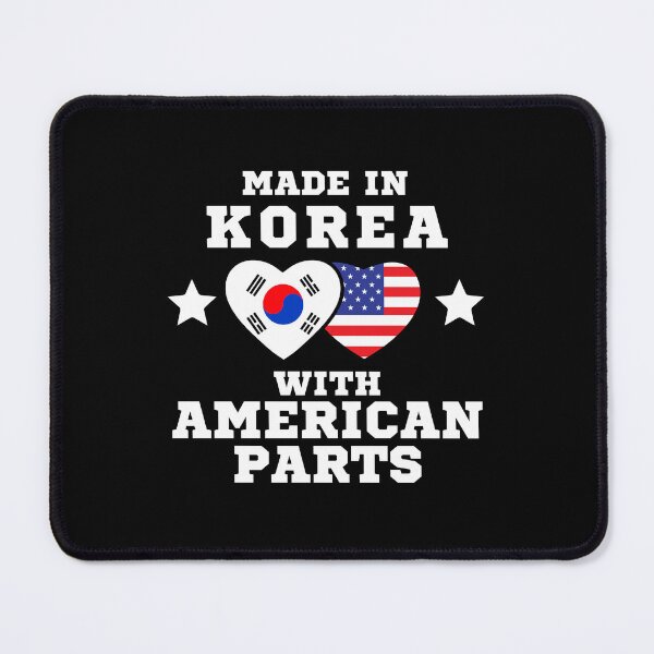 Item preview, Made in America with Korean parts, Part American, Born in Korea, I am Korean, Proud American, Proud Korean, Half Korean, Half American designed and sold by InspiresME.