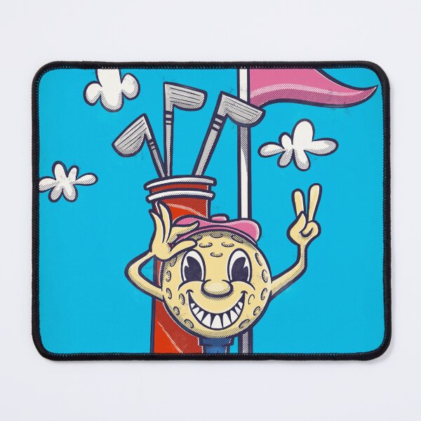 Item preview, Golf Retro Cartoon Character designed and sold by quepedostudio.