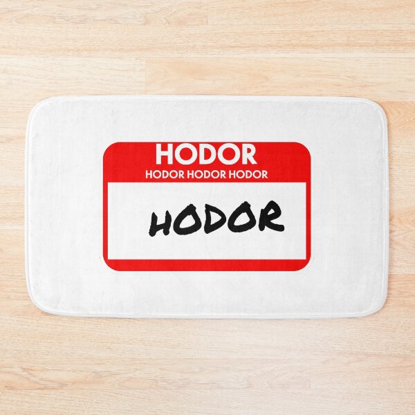 Item preview, Hello, My Name is Hodor designed and sold by PiperDownTees.